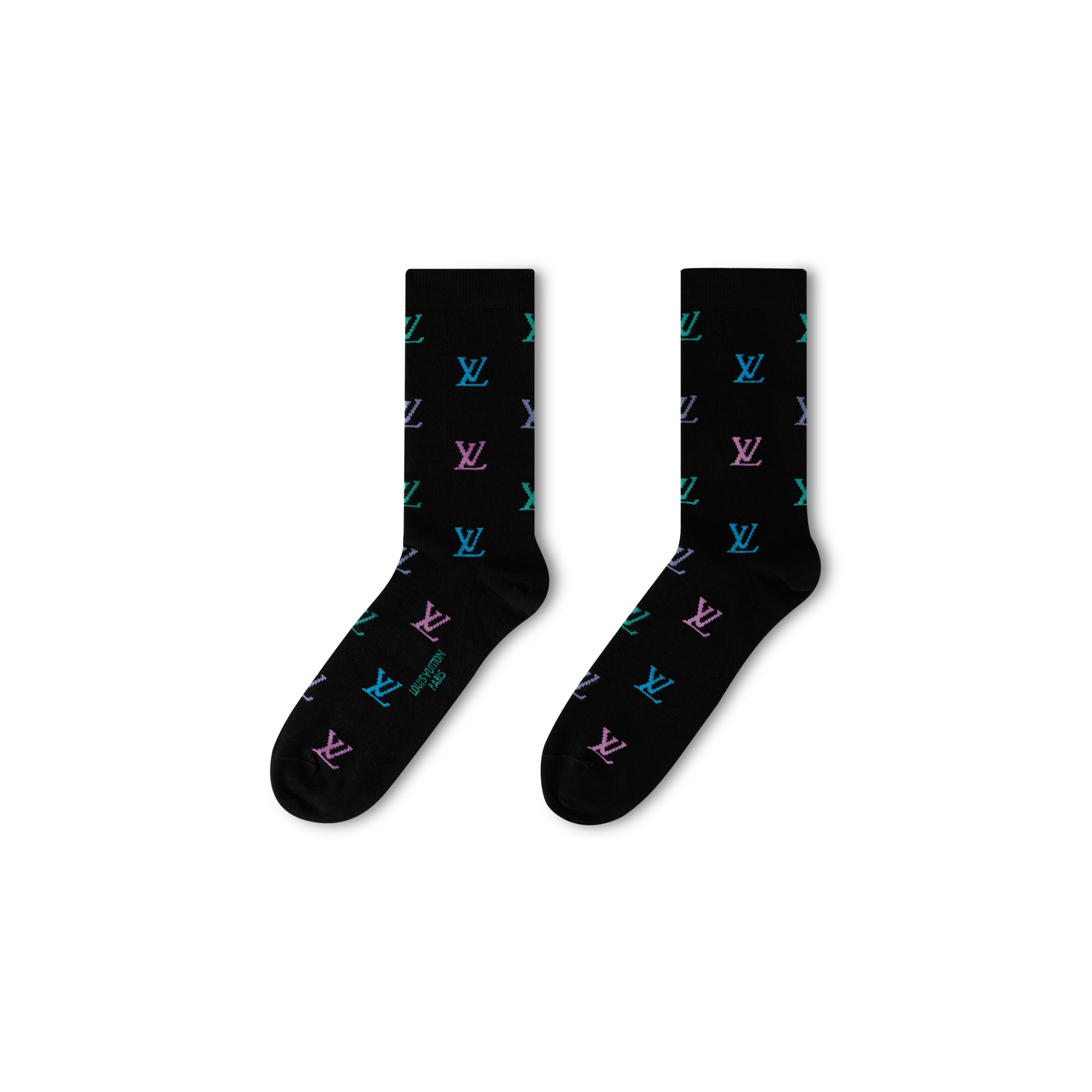 LV Blason Shading Socks S00 - Men - Accessories | LOUIS VUITTON ®